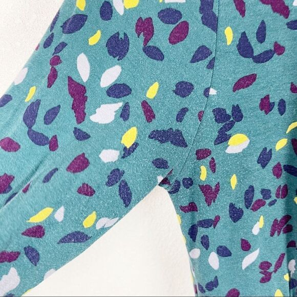 Boden Midi Long Sleeve Floral Green Print Size 6 - Picture 5 of 9